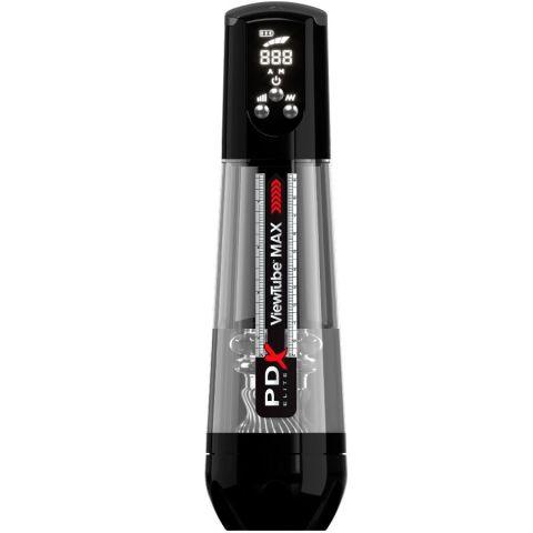 PDX ELITE - VIEWTUBE MAX VIEW AUTOMATIC MASTURNADOR WITH TRANSPARENT SUCTION