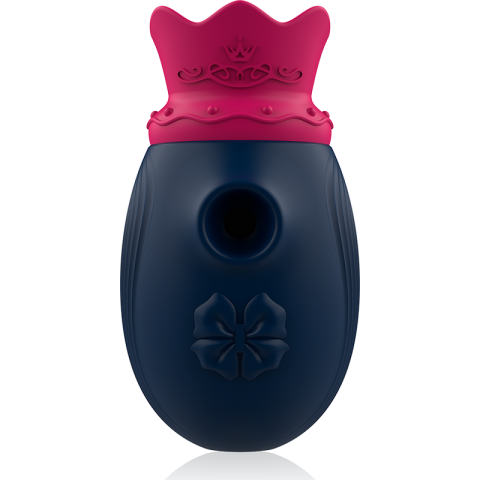 INTENSE - CLITORIS STIMULATOR 10 SUCTION AND LICKING MODES - BLUE