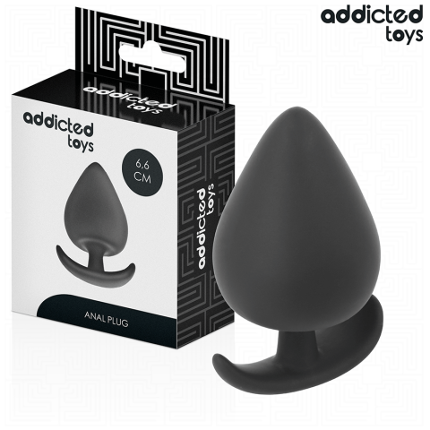 ADDICTED TOYS - ANAL PLUG SILICONE SIZE M 6.6 CM