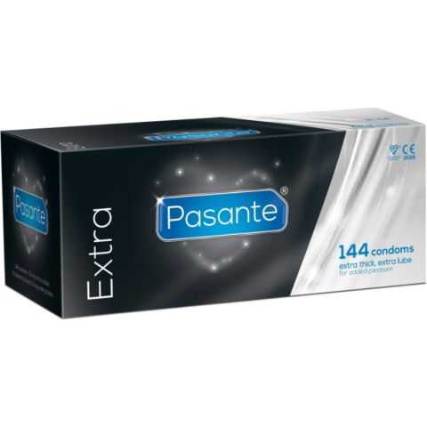 PASANTE - EXTRA THICK CONDOMS 144 UNITS