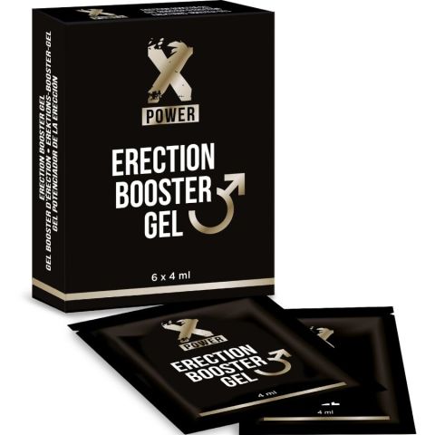 XPOWER - ERECTION BOOSTER GEL 6 X 4 ML