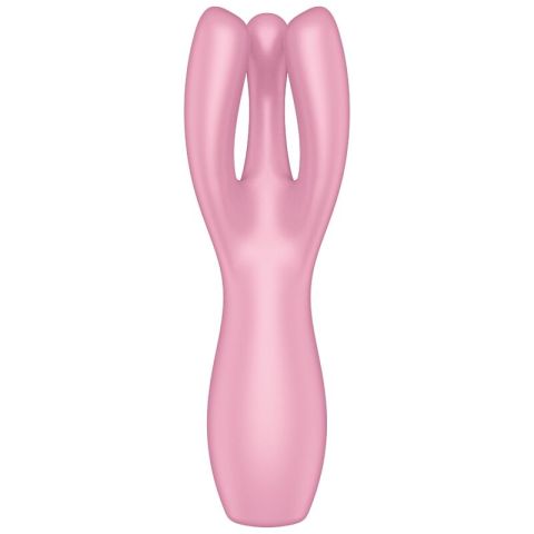 SATISFYER - THREESOME 3 VIBRATOR PINK