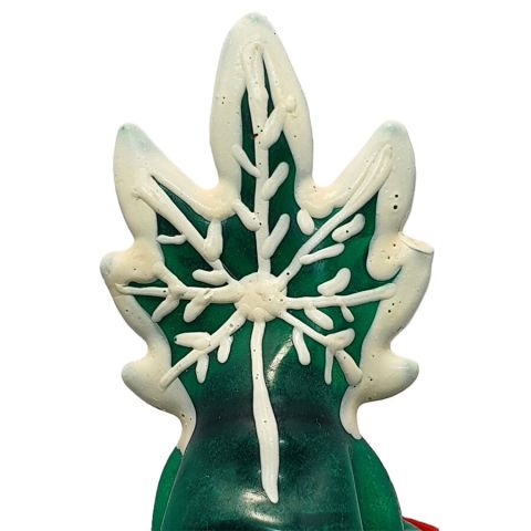CONDOMERIE - HANDPAINTED NOVELTY CONDOMS CANNABIS MODEL 2