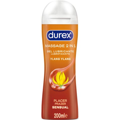 DUREX - YLANG YLANG SENSUAL MASSAGE LUBRICANT GEL 200 ML