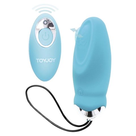 TOYJOY - HAPPINESS I'M SO EGGCITED REMOTE CONTROL VIBRATOR BLUE