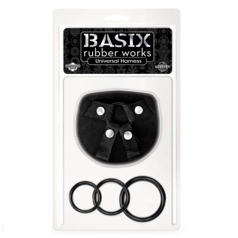 BASIX - BORRACHA FUNCIONA ARNÊS UNIVERSAL - BrinquedosSexuais.pt