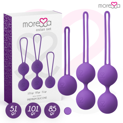 MORESSA - OSIAN SET PREMIUM LILAC SILICONE