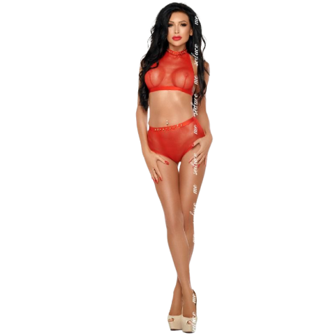 ME-SEDUCE - MONA SET RED XXL/XXXL