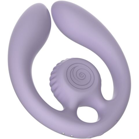 SNAIL VIBE - GIZI DUO ESTIMULADOR DE CASAIS COM CONTROLE REMOTO LILACS