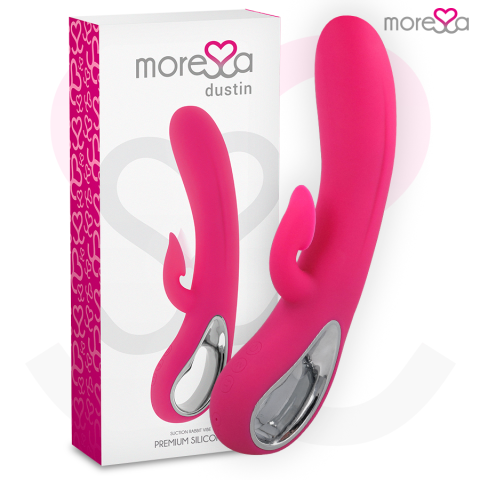 MORESSA - DUSTIN CLITORAL SUCTION AND POWERFUL VIBRATION PREMIUM SILICONE RECHARGEABLE