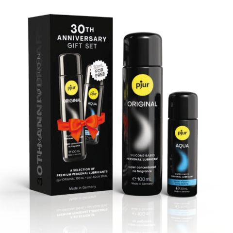 PJUR - CONJUNTO 30º ANIVERSÁRIO PJUR ORIGINAL 100 ML + PJUR AQUA 30 ML DE PRESENTE