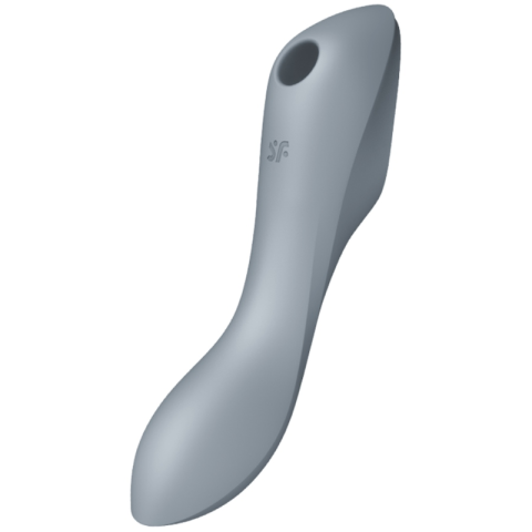 SATISFYER - CURVY TRINITY 3 AIR PULSE VIBRATOR GREY